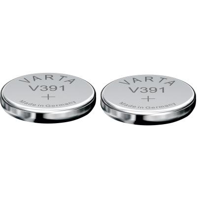 Varta 2 Piles oxyde argent V391 SR1120W SR55 391 1,55V