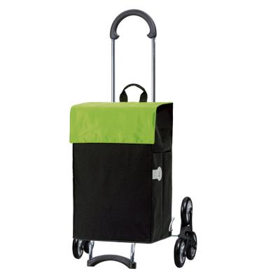 Chariot de course 6 roues chÃ¢ssis classique Treppensteiger Scala Shopper Hera - Vert - Vert