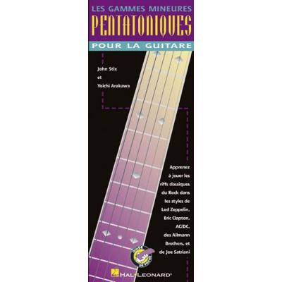Les gammes pentatoniques à la guitare 1 Livre + 1 CD Les gammes pentatoniques à la guitare 1 Livre + 1 CD