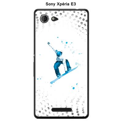 Coque Sony Xpéria E3 - Lost in the sky White