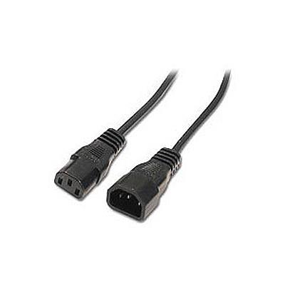 Extension Cable Alimentation PC 1,8m - Noir