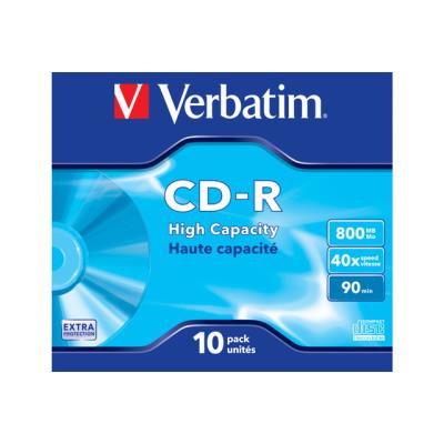 Verbatim DataLife - CD-R x 10 - 800 MB - opslagmedia