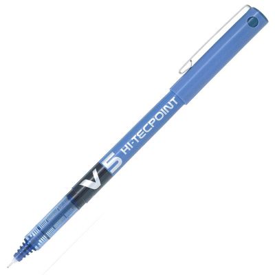 Aucune Bleu Feutre Pilot V-5 Encre Liquide