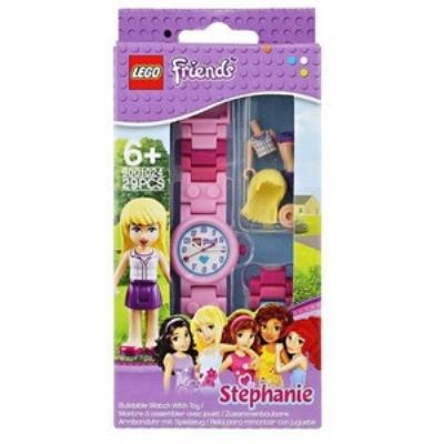 Lego friends stephanie - 9001024 - montre enfant - quartz analogique - bracelet plastique multicolore