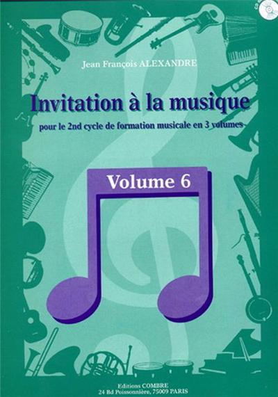 Invitation à la musique V.6+CD