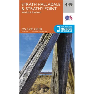 Os Explorer Map (449) Strath Halladale And Strathy Point (Map)