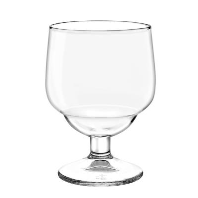 Bormioli - Boite De 6 Verres A Pied Regolo 23 Cl Empilables