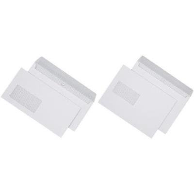 Mailmedia briefumschl?ge din lang, haftklebend, mit fenster 225430