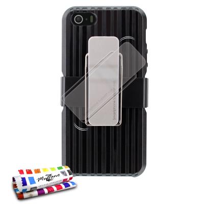 Coque Rigide Rotative Clipsit Noir pour APPLE IPHONE 5
