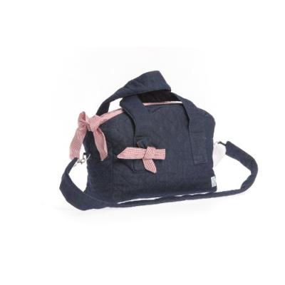 therese accessoires rosetta sac à couches rose 50 x 36 cm