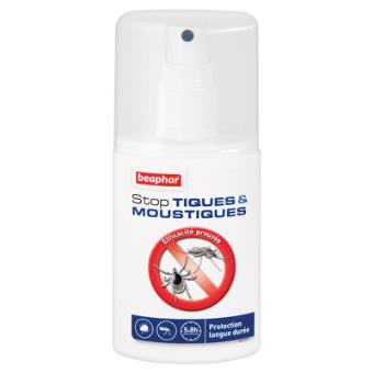 Beaphar Stop Tiques Moustiques Spray Anti Tiques Et Moustiques Pour Chien