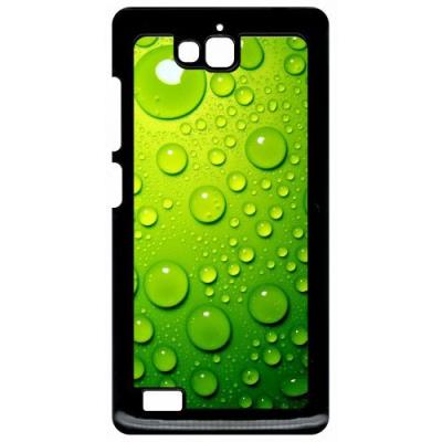 Coque huawei honor 3c et 3c 4g goutte d eau verte