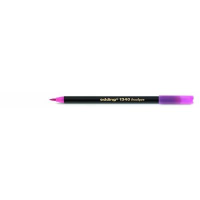 EDDING E-1340 LOT DE 10 FEUTRES DE COLORIAGE AVEC POINTE FLEXIBLE ROSE