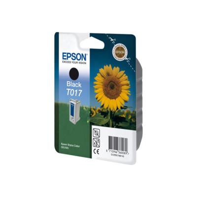 Epson T017 - zwart - origineel - inktcartridge