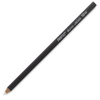Crayon fusain primo blanc 12 pièces - general pencil