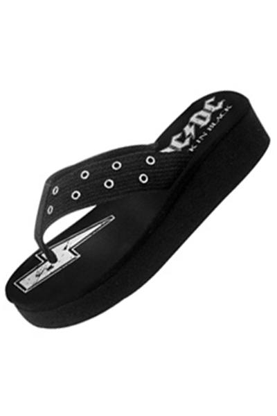 AC/DC tongs femme Black (40/41)