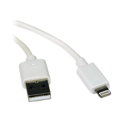Tripp Lite Câble de chargement / synchronisation Lightning vers USB - Blanc - Câble de données /d'alimentation - Lightning / USB - 1.83 m