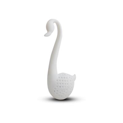 Boule cygne design pour le thé noir deco maison ustensile cuisine