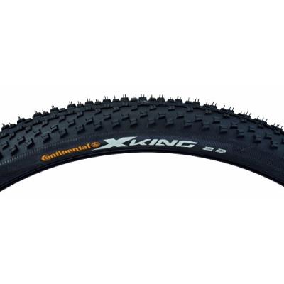 Continental 6629 pneu de vtt x-king cross profil 29 x 2.20 noir