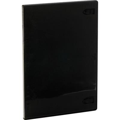 10 boîtiers DVD slim (7 mm) - 1 DVD - Noirs
