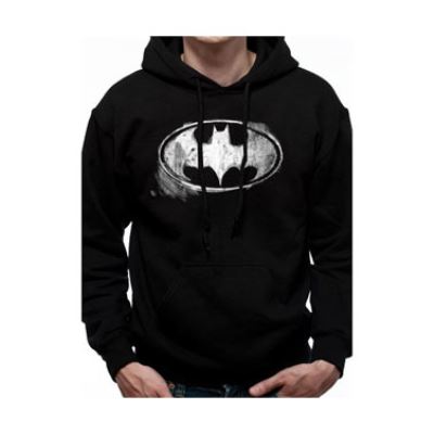 Batman sweater à capuche Mono Distressed Logo (M)