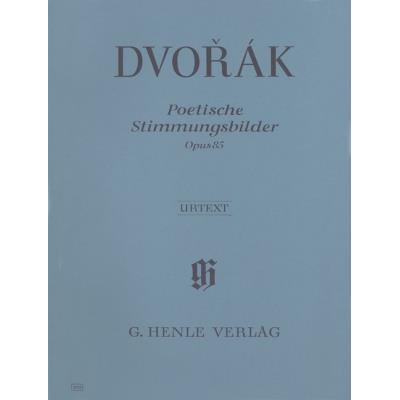 Partitions classique HENLE VERLAG DVORAK A. - POETICAL TONE PICTURES OP. 85 Piano