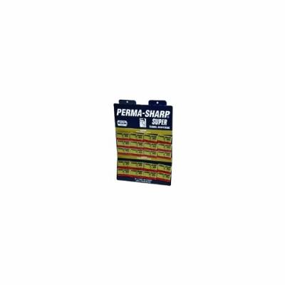 PERMA-SHARP LOT DE 100 LAMES DOUBLES POUR RASOIR