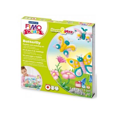 FIMO kids kit de modelage Form & Play Butterfly , Level 1