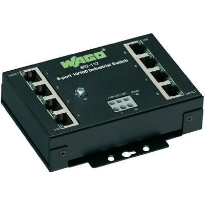Switch industriel eco à 8 ports 100 base-tx wago 852-112