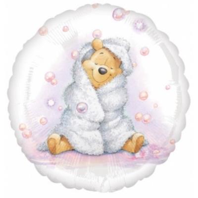 Ballon Mylar Rose Winnie L'Ourson™ - Disney™
