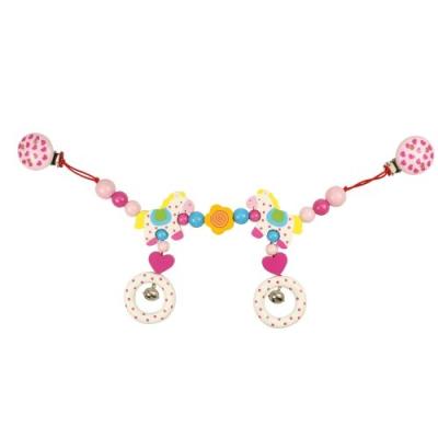HEIMESS - 763480 - HOCHET - CHAÎNE DE POUSSETTE AVEC CLIPS - CHEVAUX