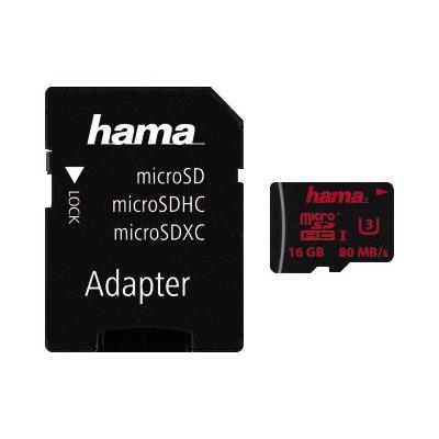 Hama - flashgeheugenkaart - 16 GB - SDHC UHS-I