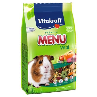 Vitakraft - Sachets Fraîcheur Premium Menu Vital pour Cochons d'Inde - 4Kg