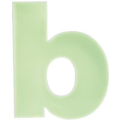 Lettre pour numéro de maison phosphorescent - ''B''