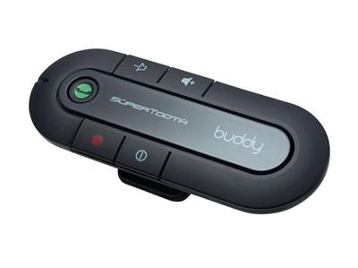 Kit mains libres auto Bluetooth Supertooth Buddy - Couleur Noir pour le LG GB250
