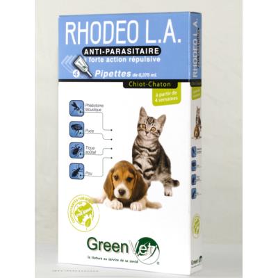 Comparer les prix de Rhodeo l.a. - pipettes antiparasitaires pour chiot et chaton