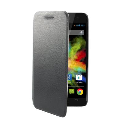 Etui Folio Wiko Bloom Slim Noir Swiss Charger