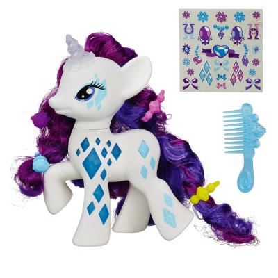 Figurine Mon Petit Poney 19 cm : Rarity Licorne magique Hasbro