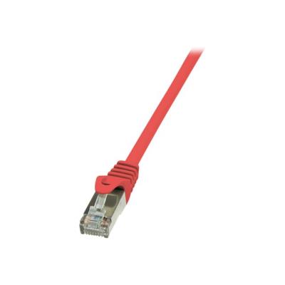 LogiLink verbindingskabel - 25 cm - rood