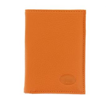 Portefeuille en Cuir 12 x 9 x 2cm Orange