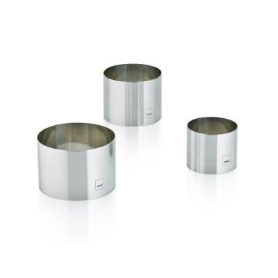KELA 10785 DÉCORE ANNEAU DESSERT ACIER INOXYDABLE GRIS/ARGENT