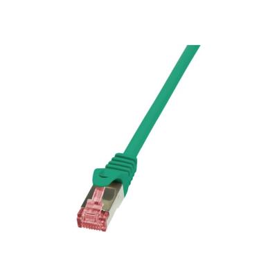 LogiLink PrimeLine - verbindingskabel - 25 cm - groen