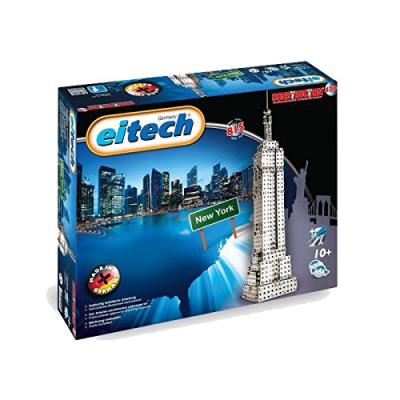 Eitech - 2042543 - jeu de construction - c470 - kit métallique - empire state building set - 815 pièces