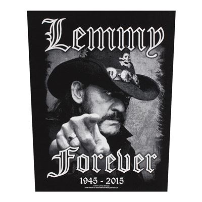Motorhead Patch Lemmy Forever 29 x 36 cm