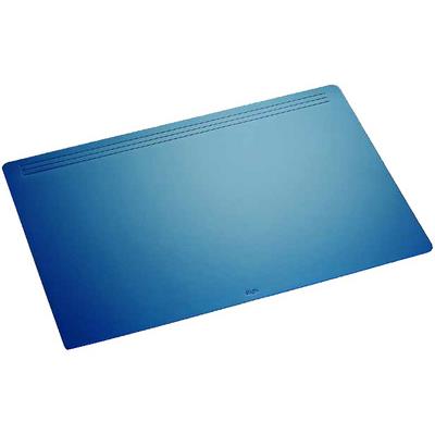 Laufer - sous-main ambiente matton, noir dimensions 500 x 700 mm, revêtement en toison sur larrièreavec un ornement de 3 ligne