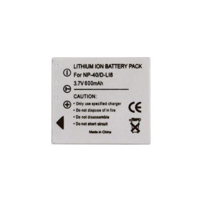 Batterie compatible np40 li-ion 37v 710 mah conrad energy 250626