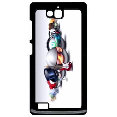 Coque huawei honor 3c et 3c 4g rocking smileys