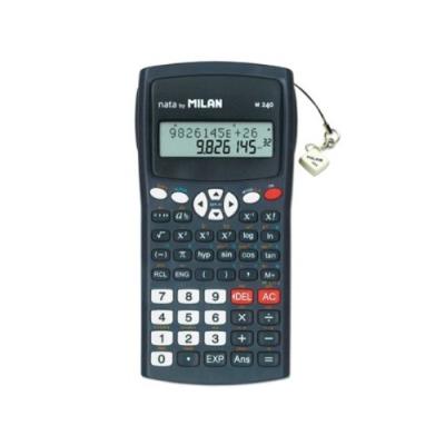 Milan 159110KBL Blister Calculatrice Scientifique 240 fonctions (3 couleurs disponibles)