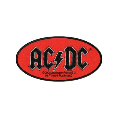 AC/DC Patch Logo Oval