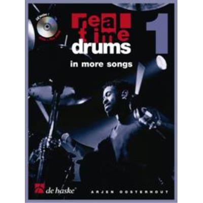 Méthodes et pédagogie DEHASKE REAL TIME DRUMS IN MORE DRUMS + CD Batterie